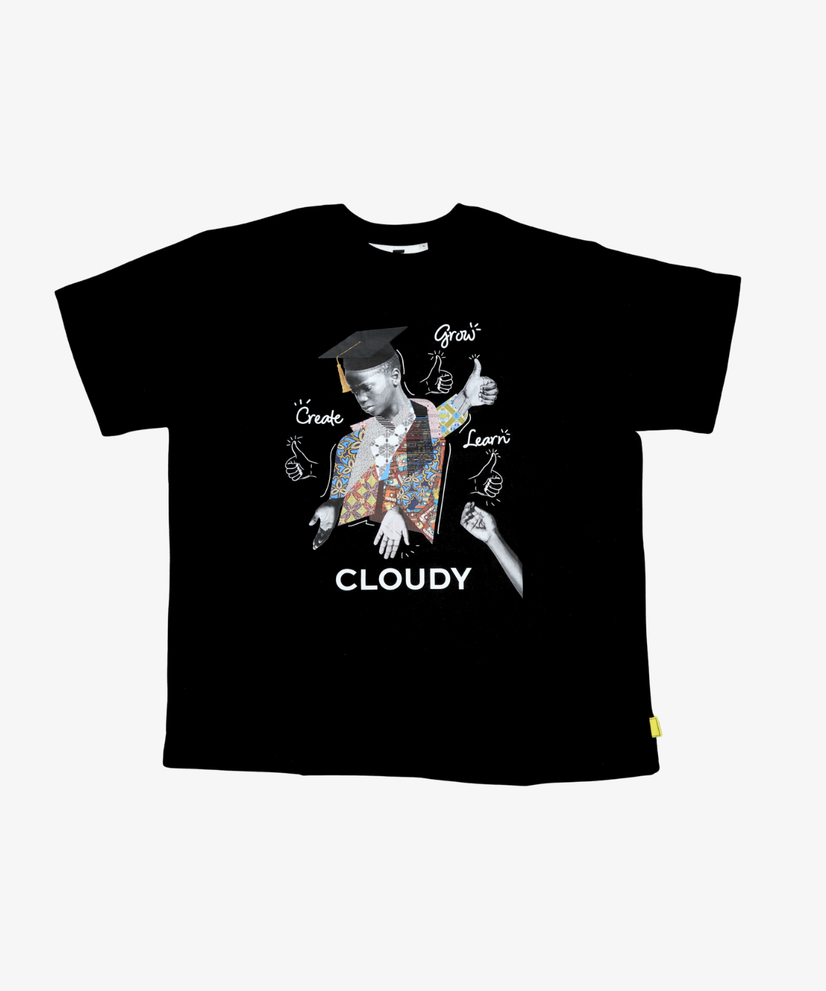 Lunch T-shirts GRADUATION & FUTURE BLACK