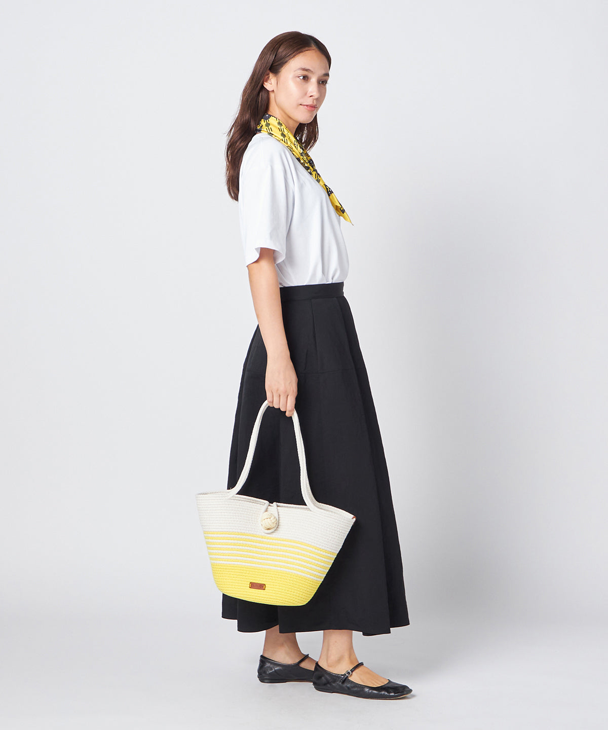 Cordon Basket OFFWHITE×YELLOW