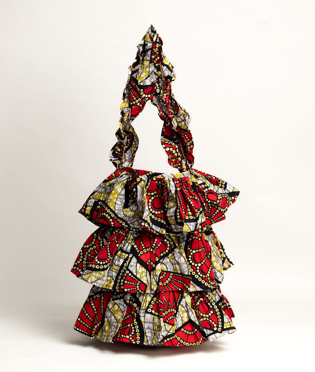 Kitenge Frill Shoulder Bag 325