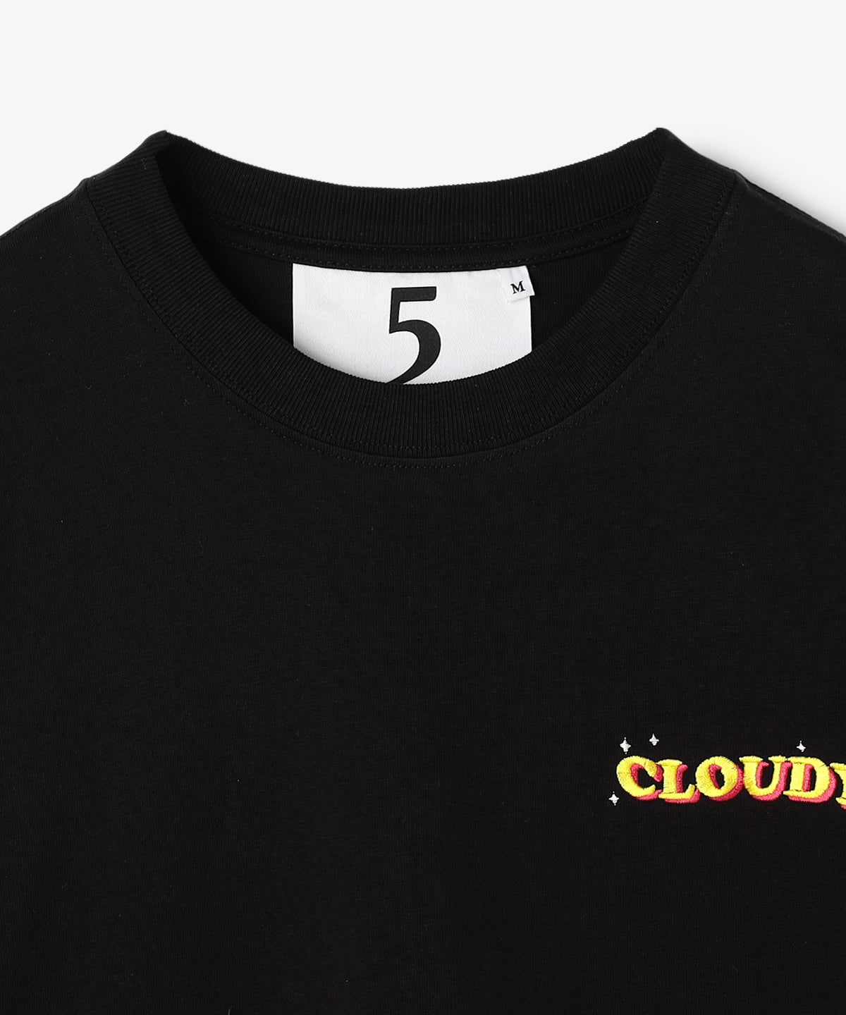 Long Sleeve T-Shirts Embroidary Logo BLACK