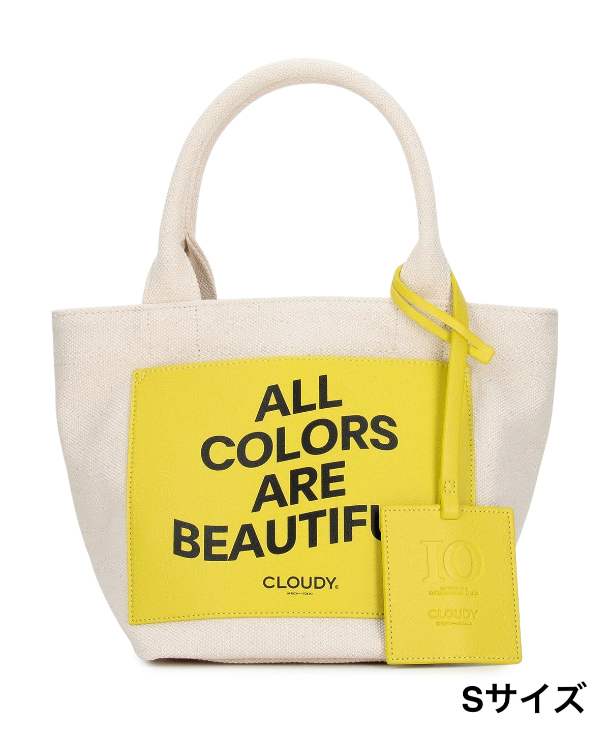 キャンバストートバッグ YELLOW2(S / M / Lサイズ)