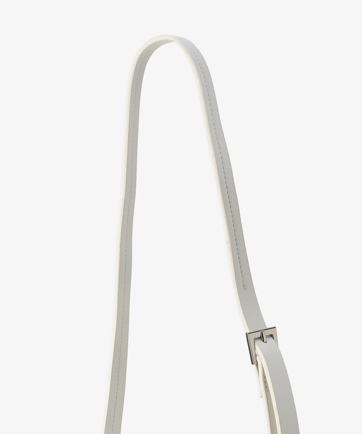 Bloom Leather ミニトート 〜With Algeria Charm〜 WHITE