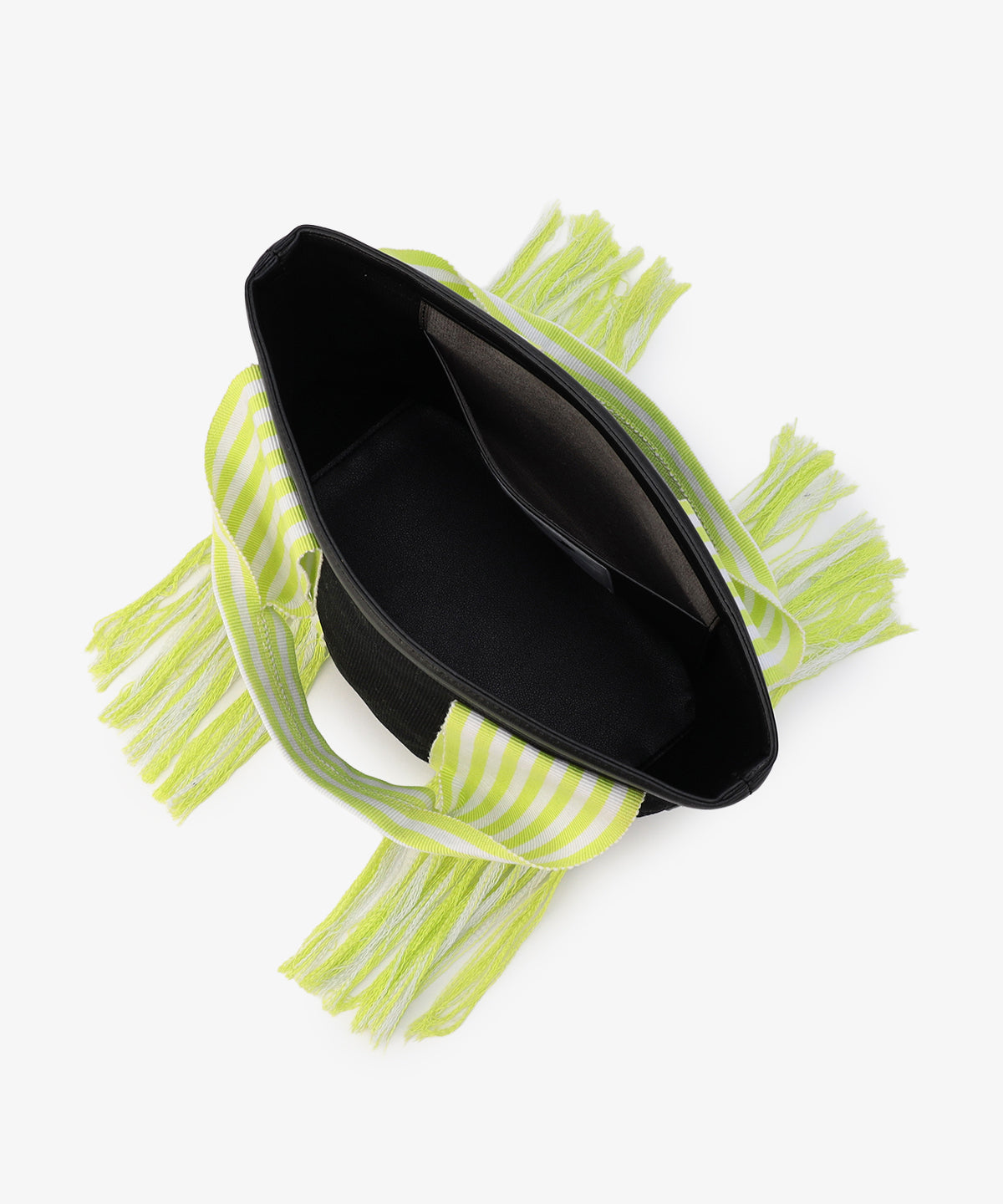 フリンジケンテキャンバストート(Sサイズ)LIME×WHITE