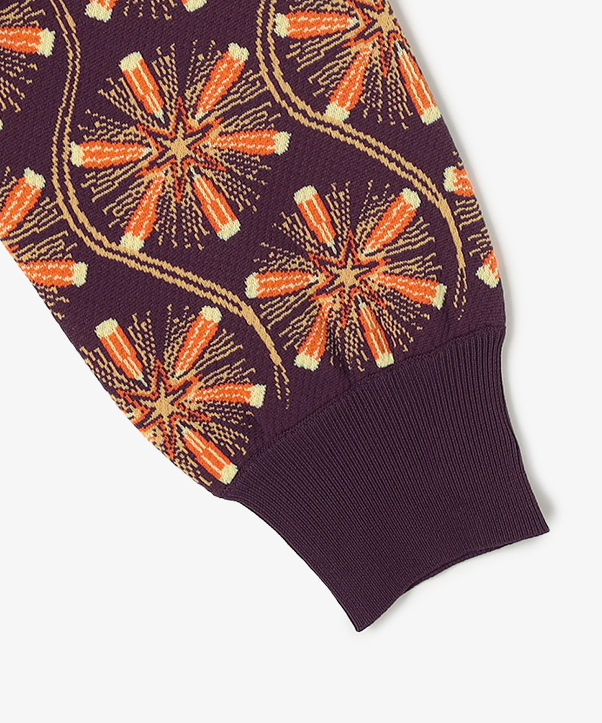 2WAYニットカーディガン STAR THUNDER ORANGE