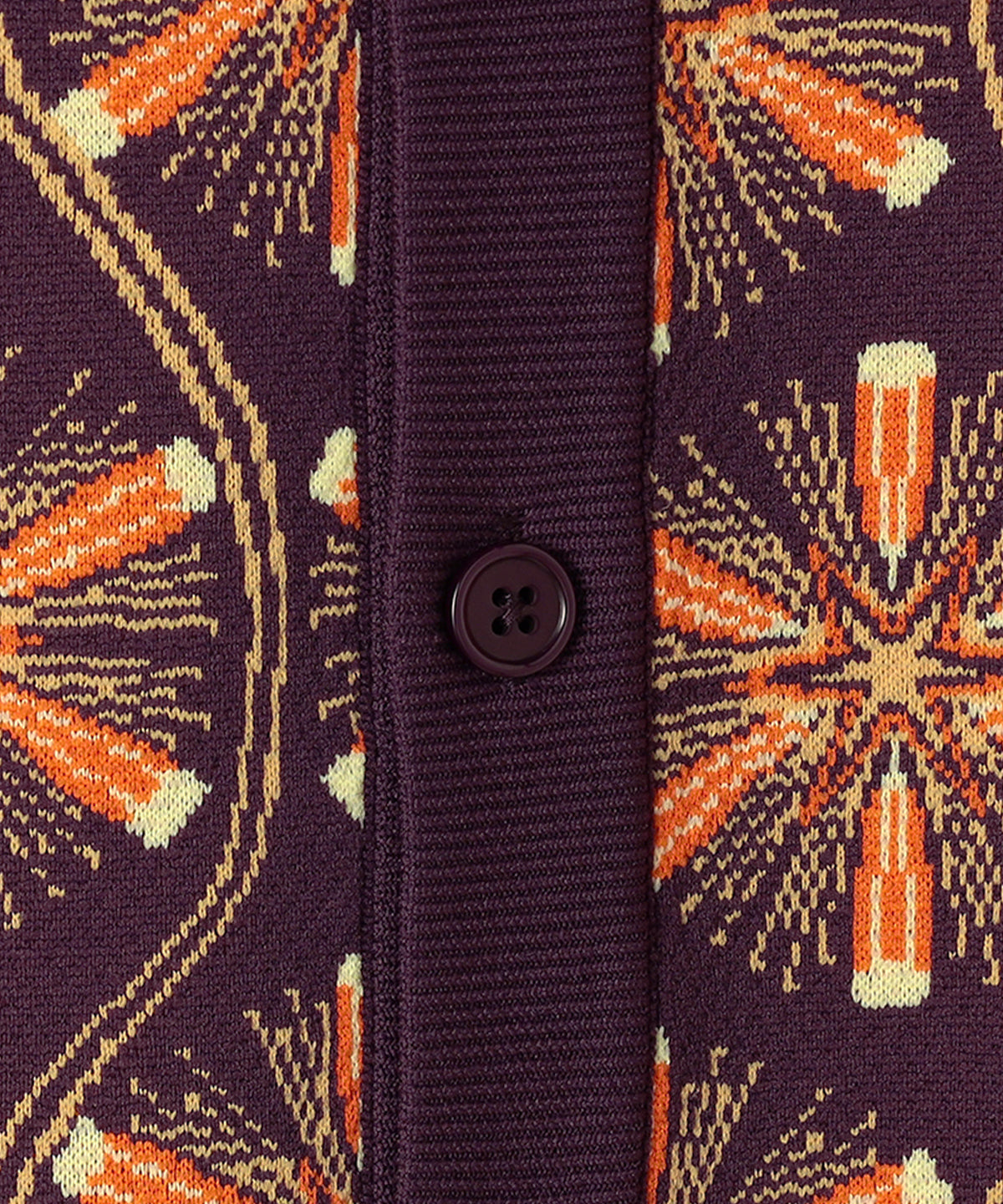 2WAYニットカーディガン STAR THUNDER ORANGE