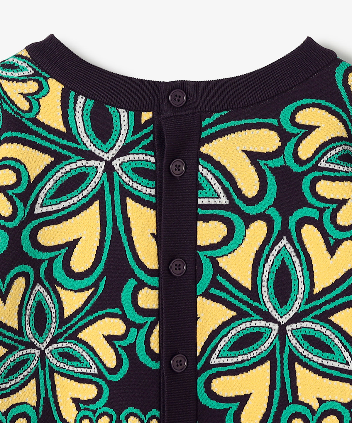 2WAYニットカーディガン LOVE MATTER GREEN