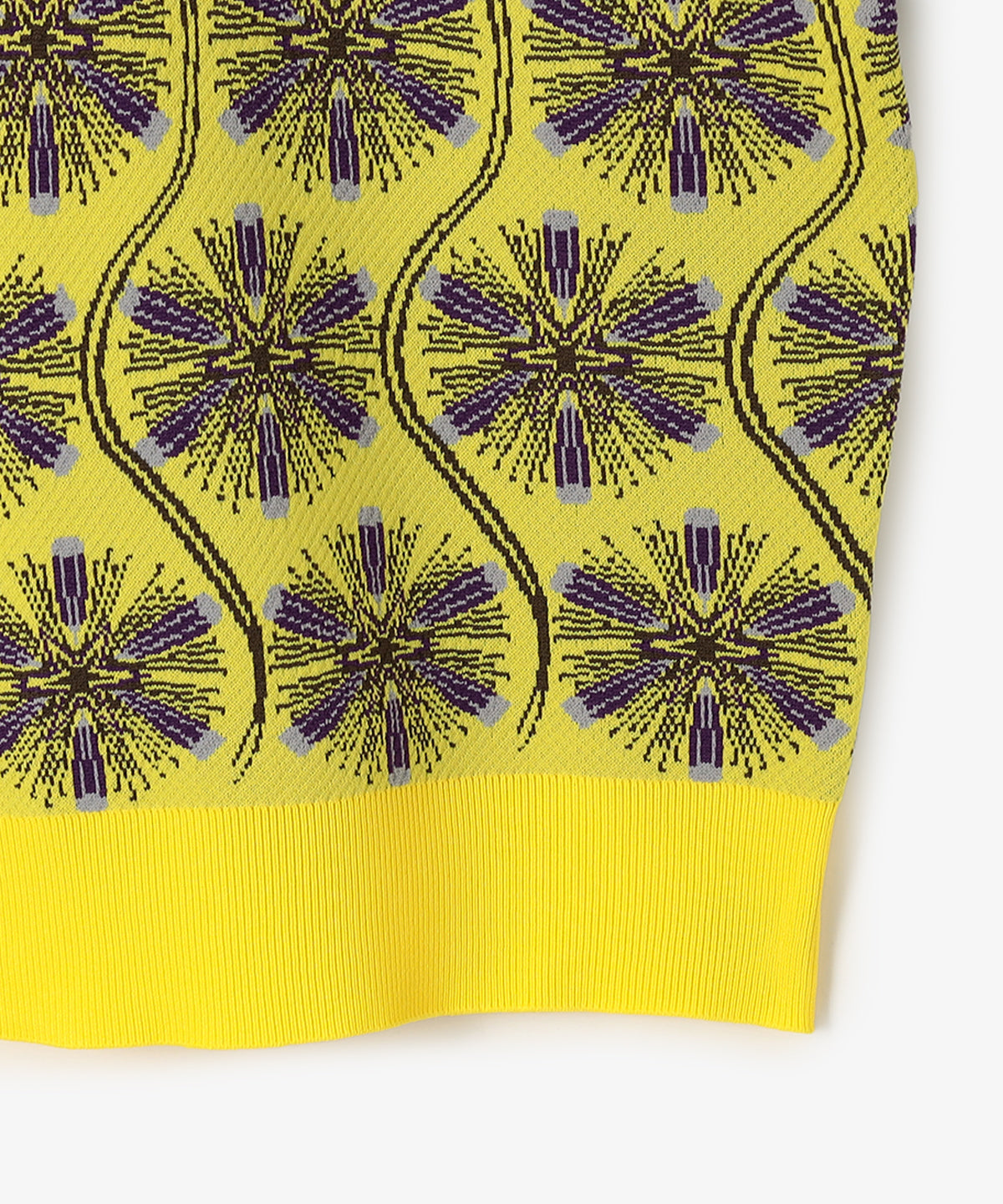 2WAYニットカーディガン STAR THUNDER YELLOW