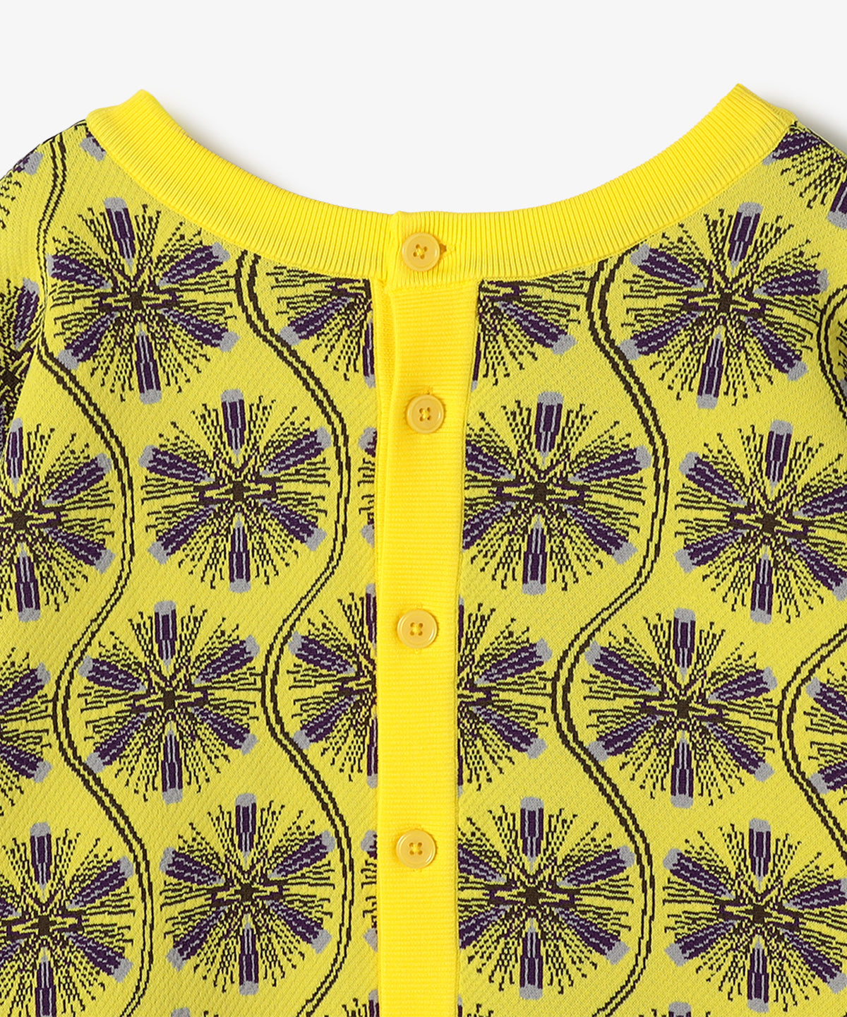 2WAYニットカーディガン STAR THUNDER YELLOW