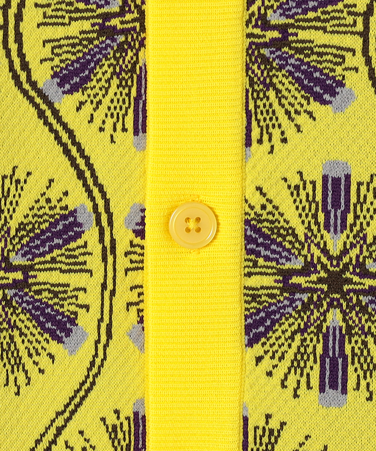 2WAYニットカーディガン STAR THUNDER YELLOW