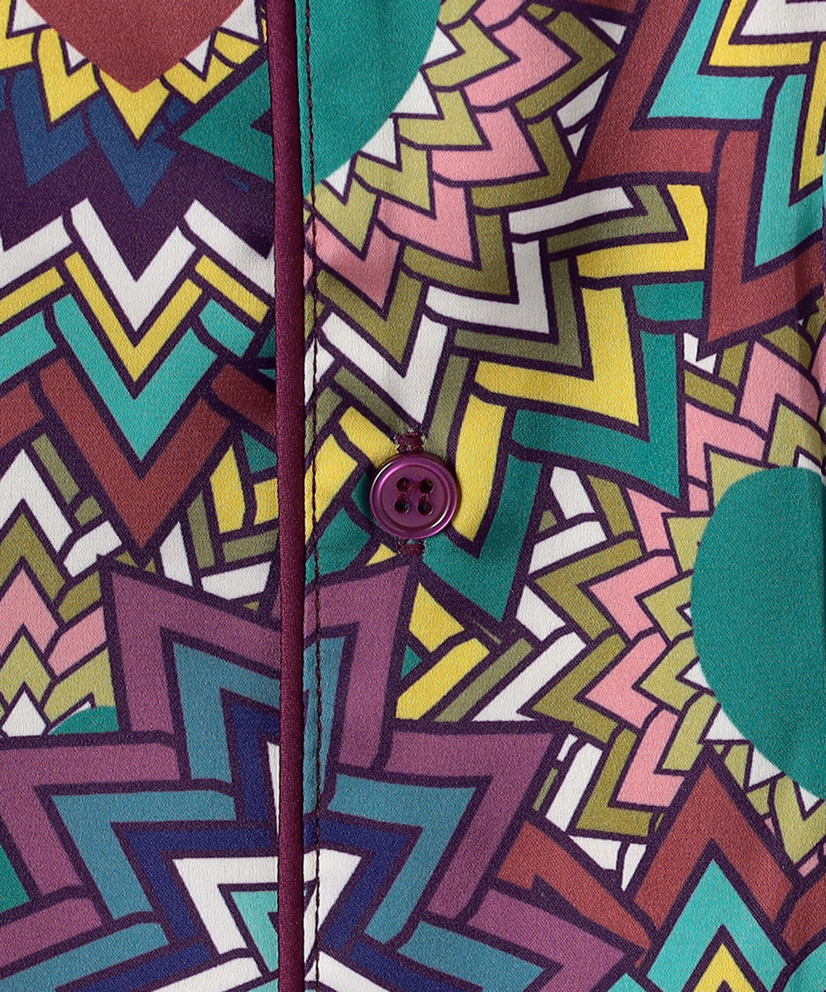 CLOUDY サテンパジャマセット Heartscape