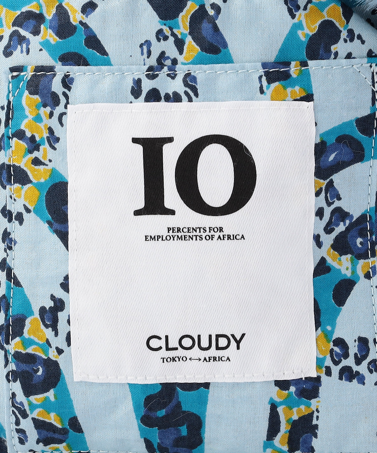 エコファーコンビニバッグ SAX