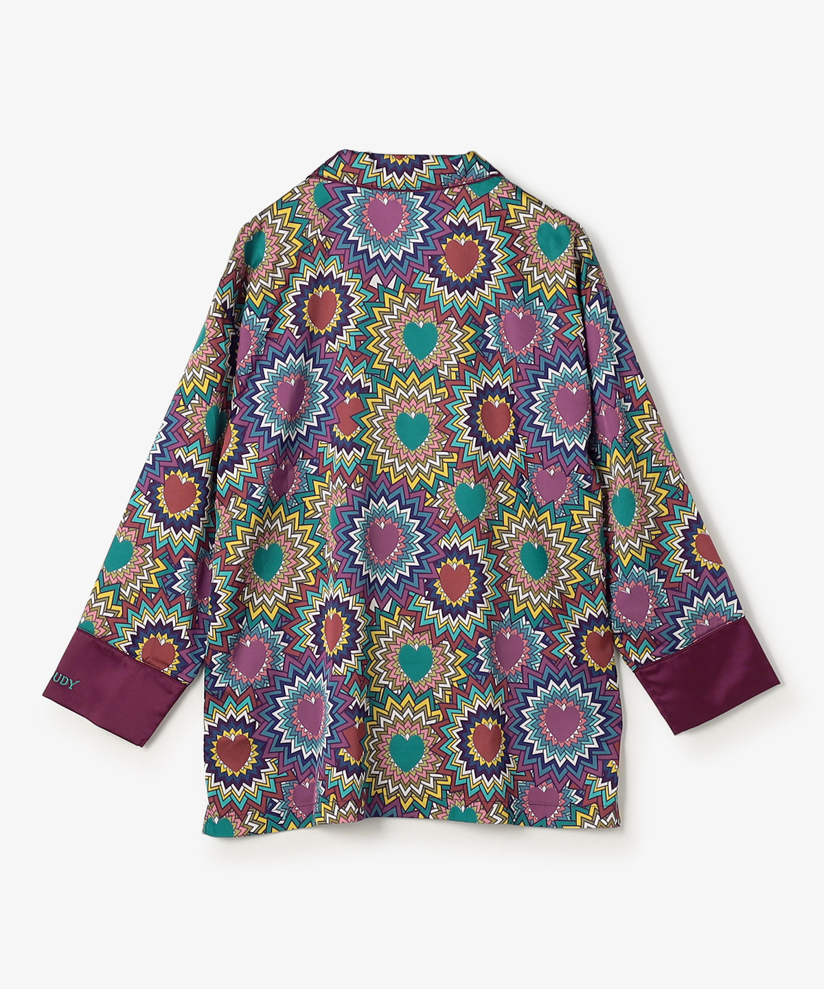 CLOUDY サテンパジャマセット Heartscape