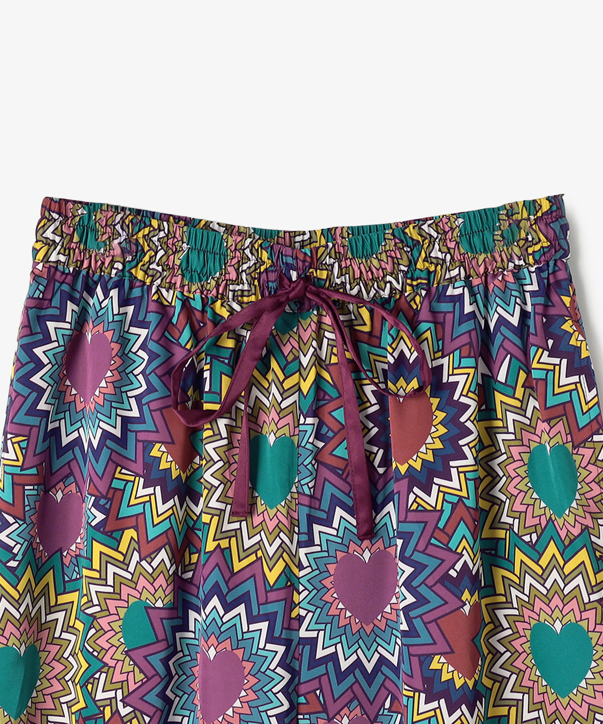 CLOUDY サテンパジャマセット Heartscape