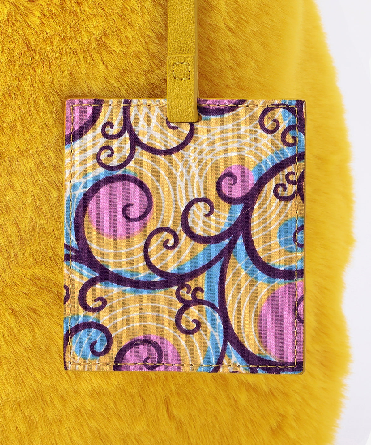 エコファーコンビニバッグ YELLOW