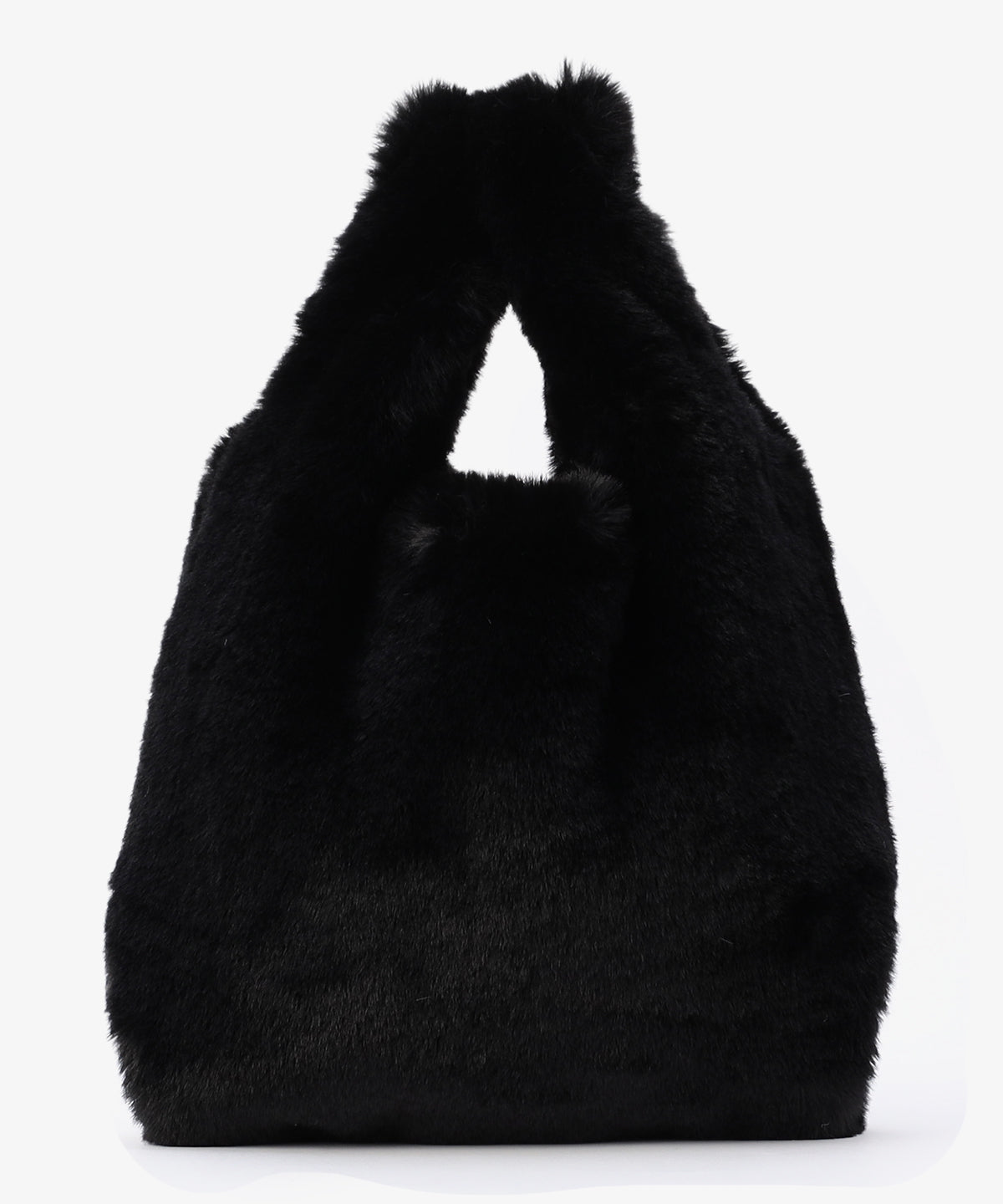 エコファーコンビニバッグ BLACK