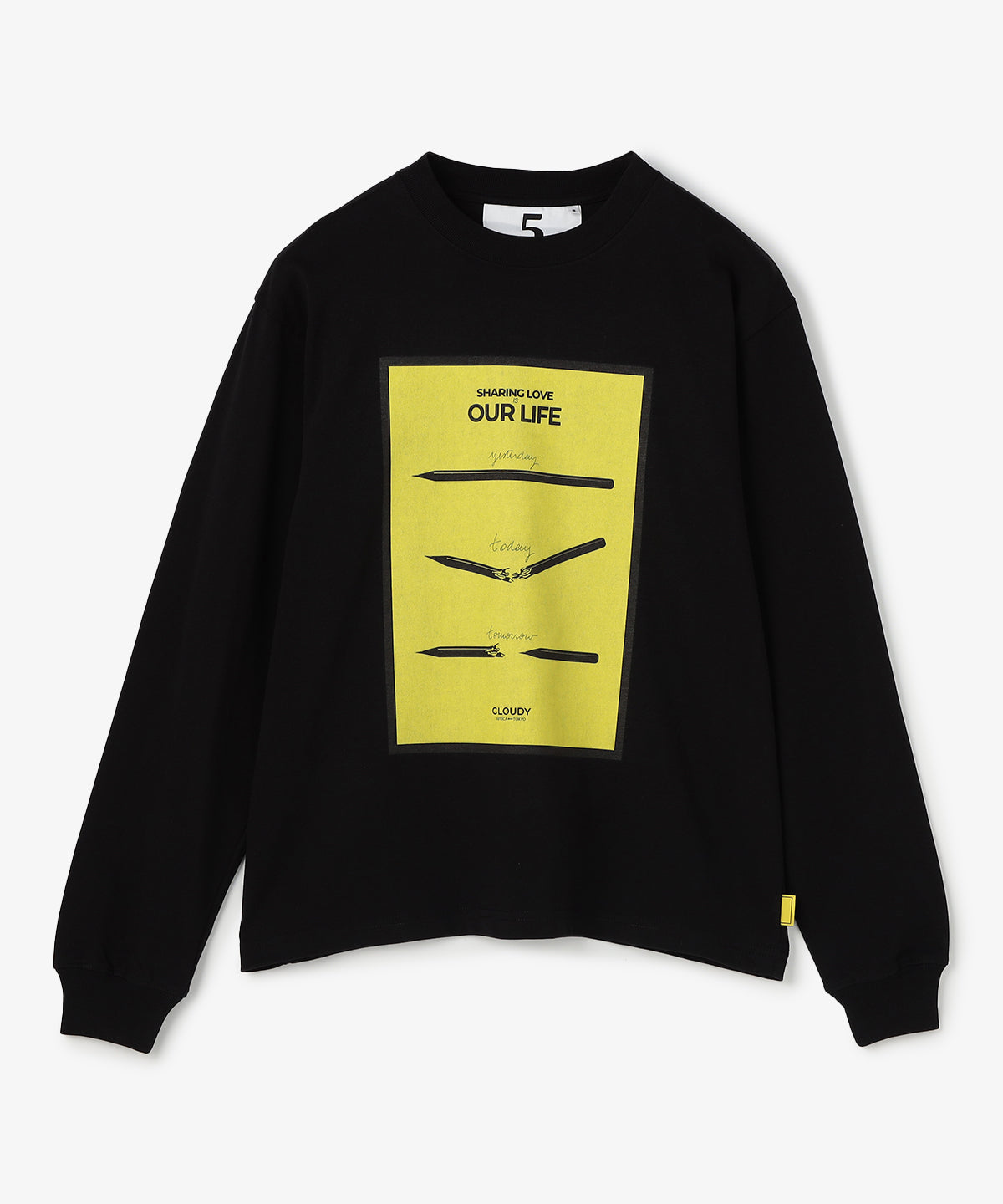 Long Sleeve T-Shirts OUR LIFE BLACK