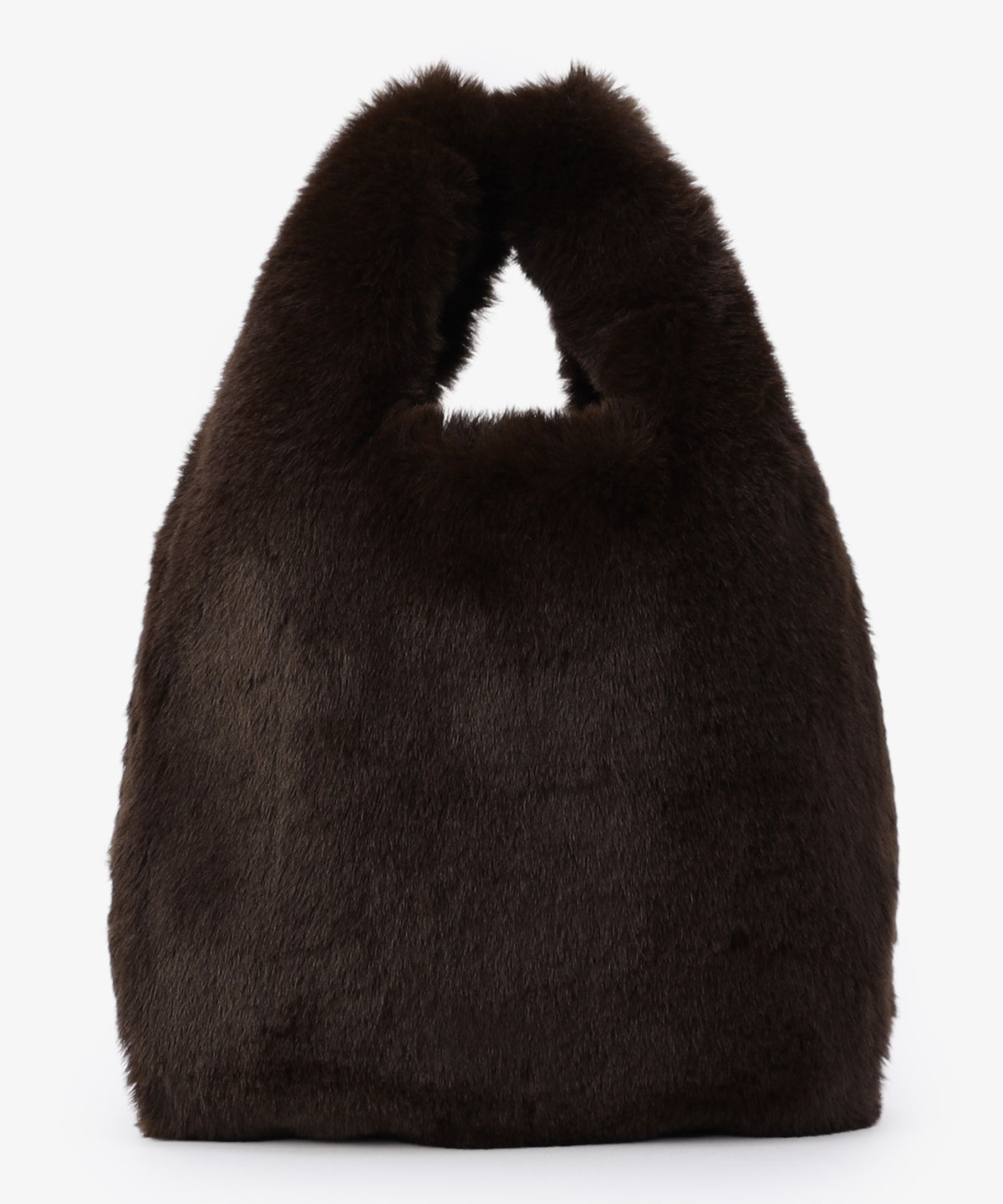 エコファーコンビニバッグ BROWN