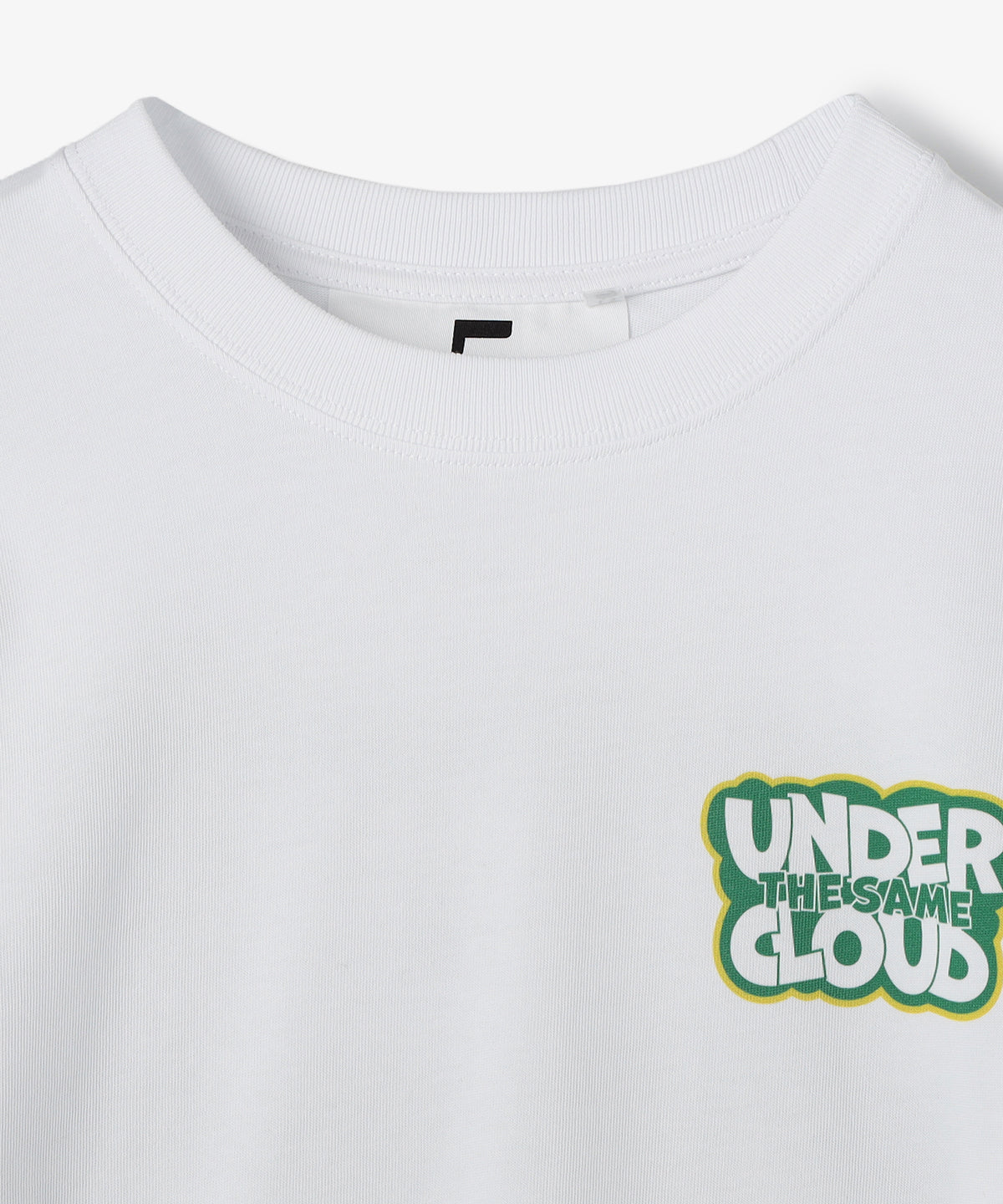 Long Sleeve T-Shirts UNDER THE SAME CLOUD WHITE