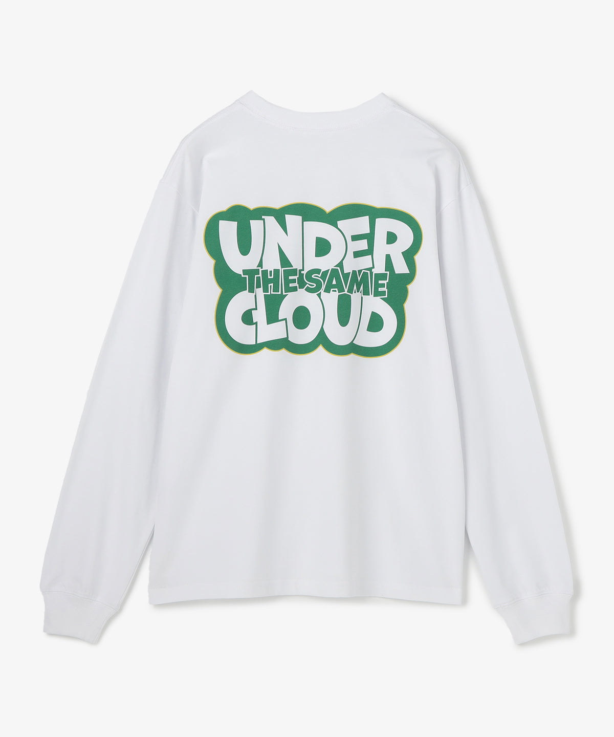 Long Sleeve T-Shirts UNDER THE SAME CLOUD WHITE