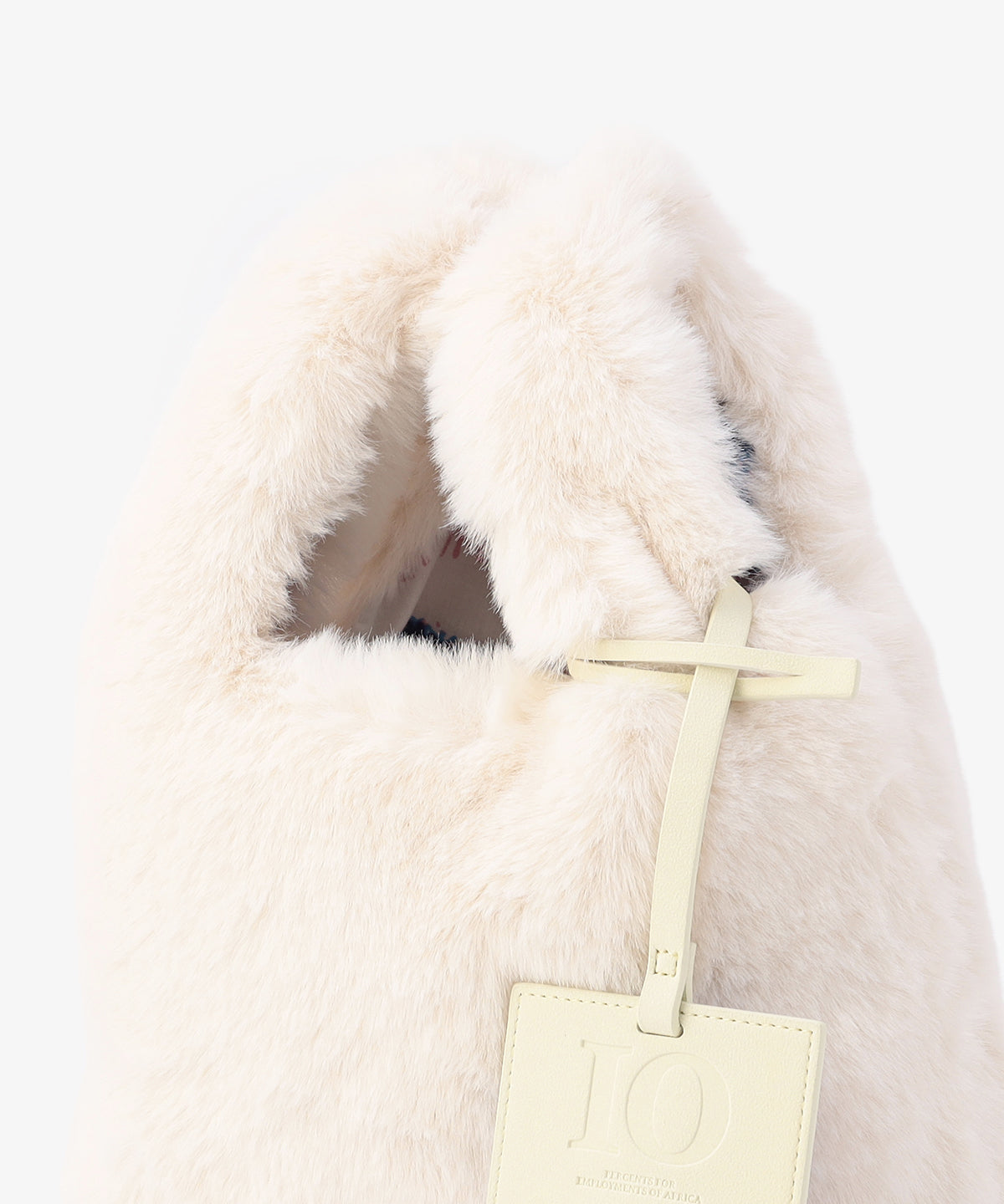 エコファーコンビニバッグ OFF WHITE