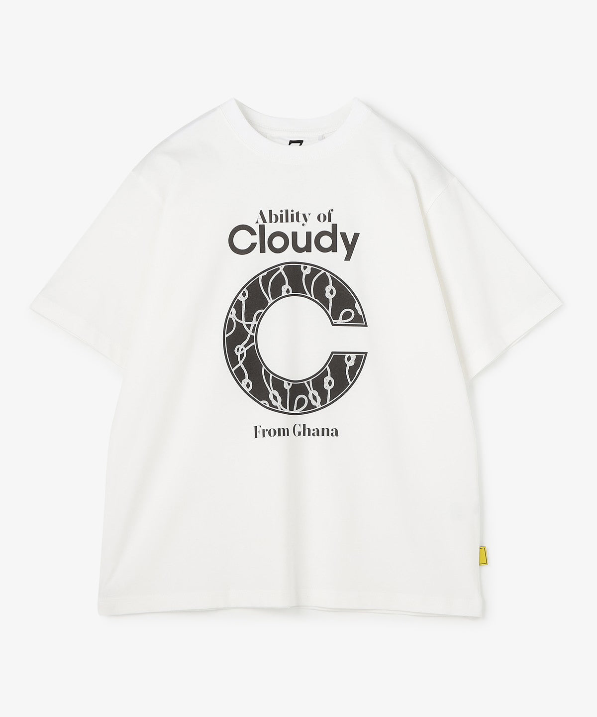 Lunch T-shirt Ability of CLOUDY WHITE