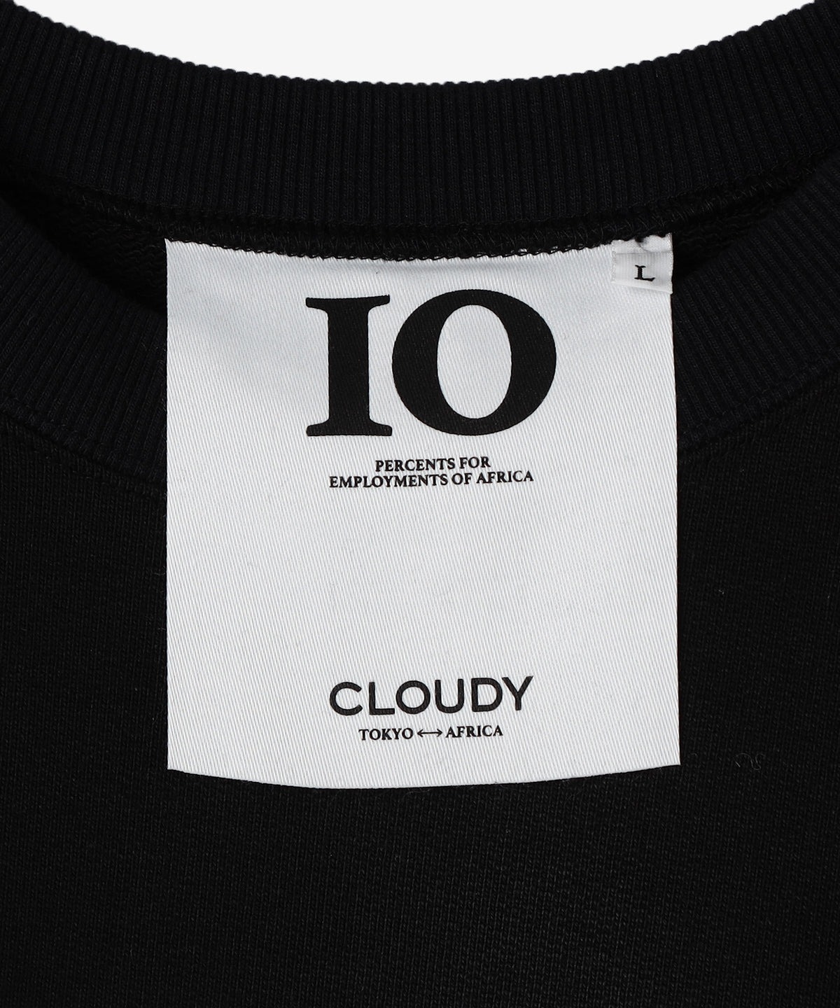 【予約:11月下旬発送予定】スウェットシャツ Ability of CLOUDY BLACK