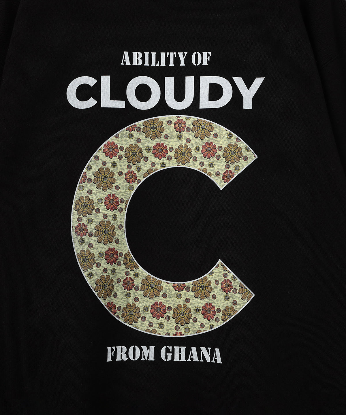 【予約:11月下旬発送予定】スウェットシャツ Ability of CLOUDY BLACK