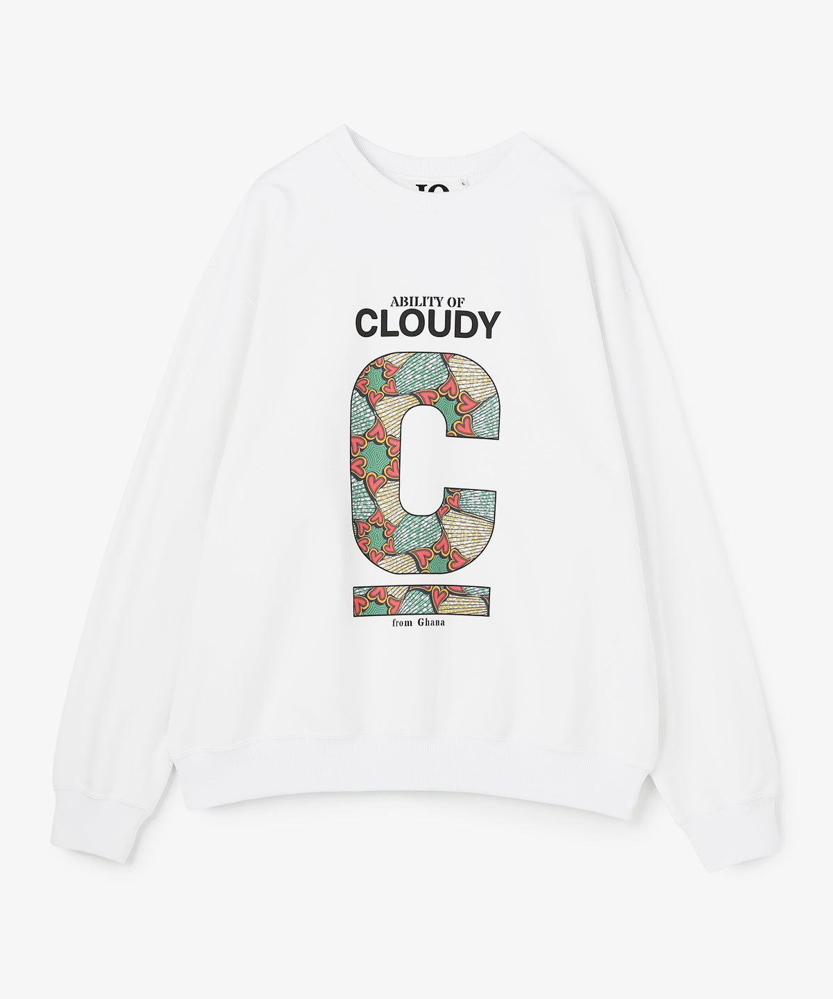 スウェットシャツ Ability of CLOUDY WHITE