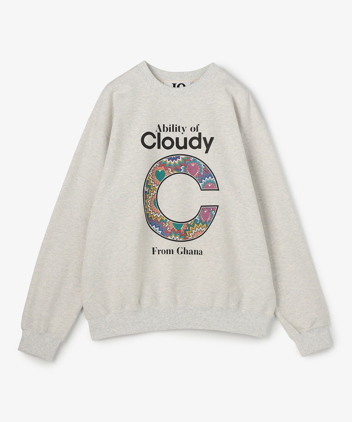 【予約:11月下旬発送予定】スウェットシャツ Ability of CLOUDY GRAY
