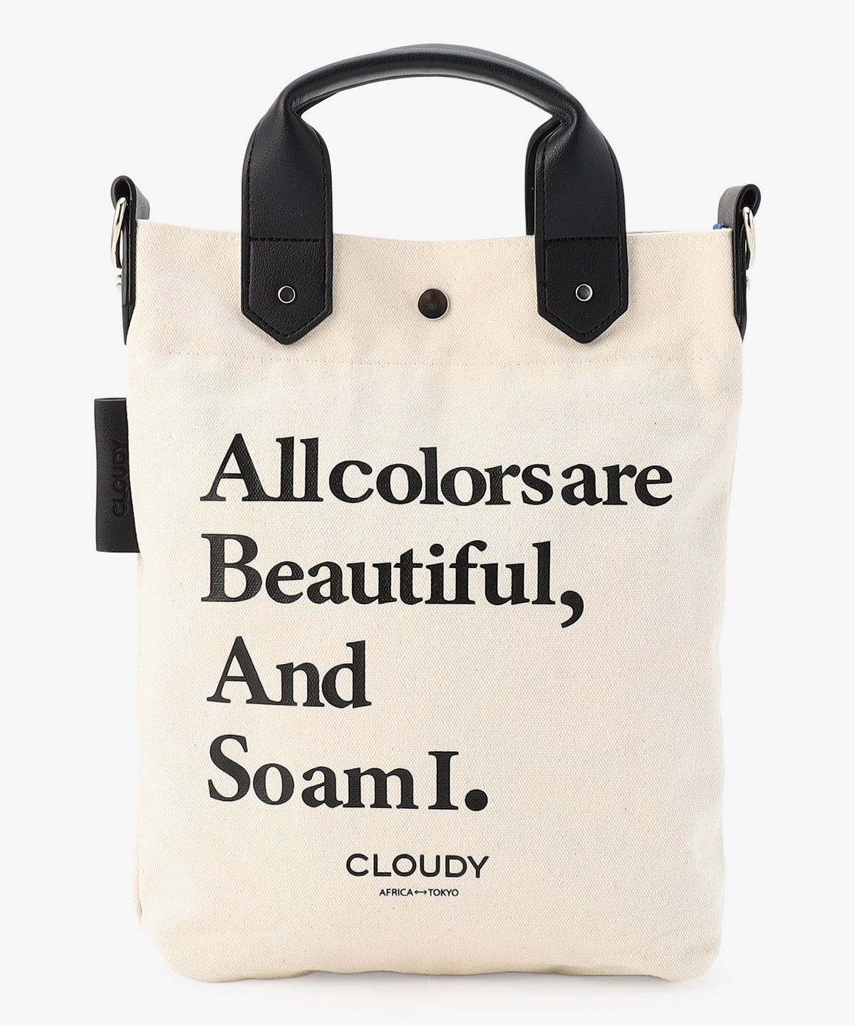 キャンバスショルダーバッグ (Sサイズ) IVORY