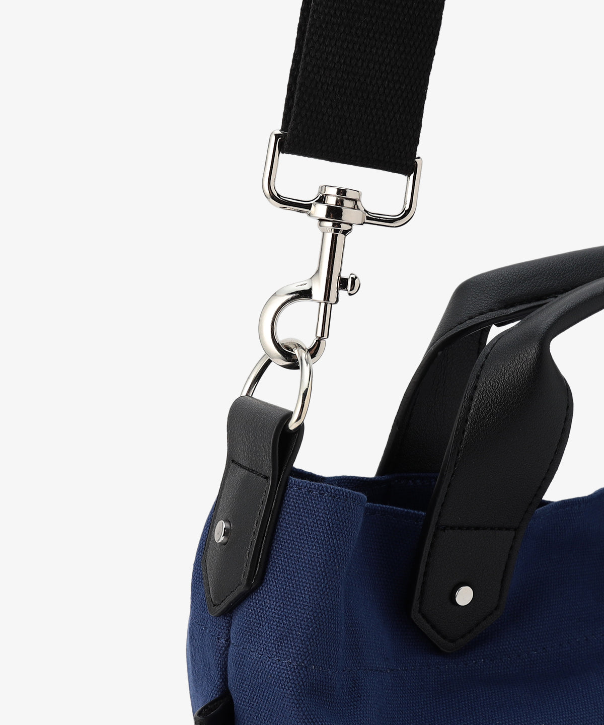 キャンバスショルダーバッグ (Mサイズ) NAVY