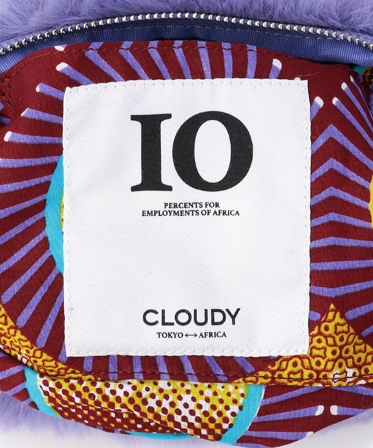 エコファーミニショルダーバッグ PURPLE