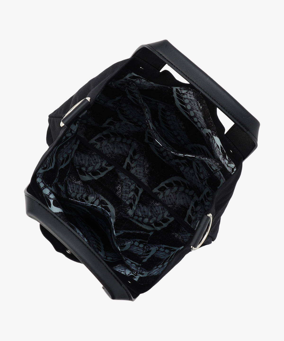 キャンバスショルダーバッグ (Mサイズ) BLACK