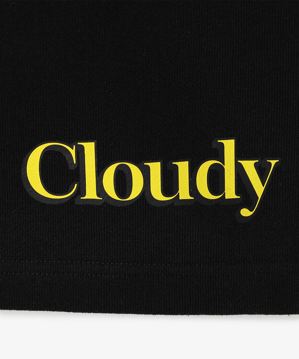 CLOUDYプリントハーフパンツ GRAY
