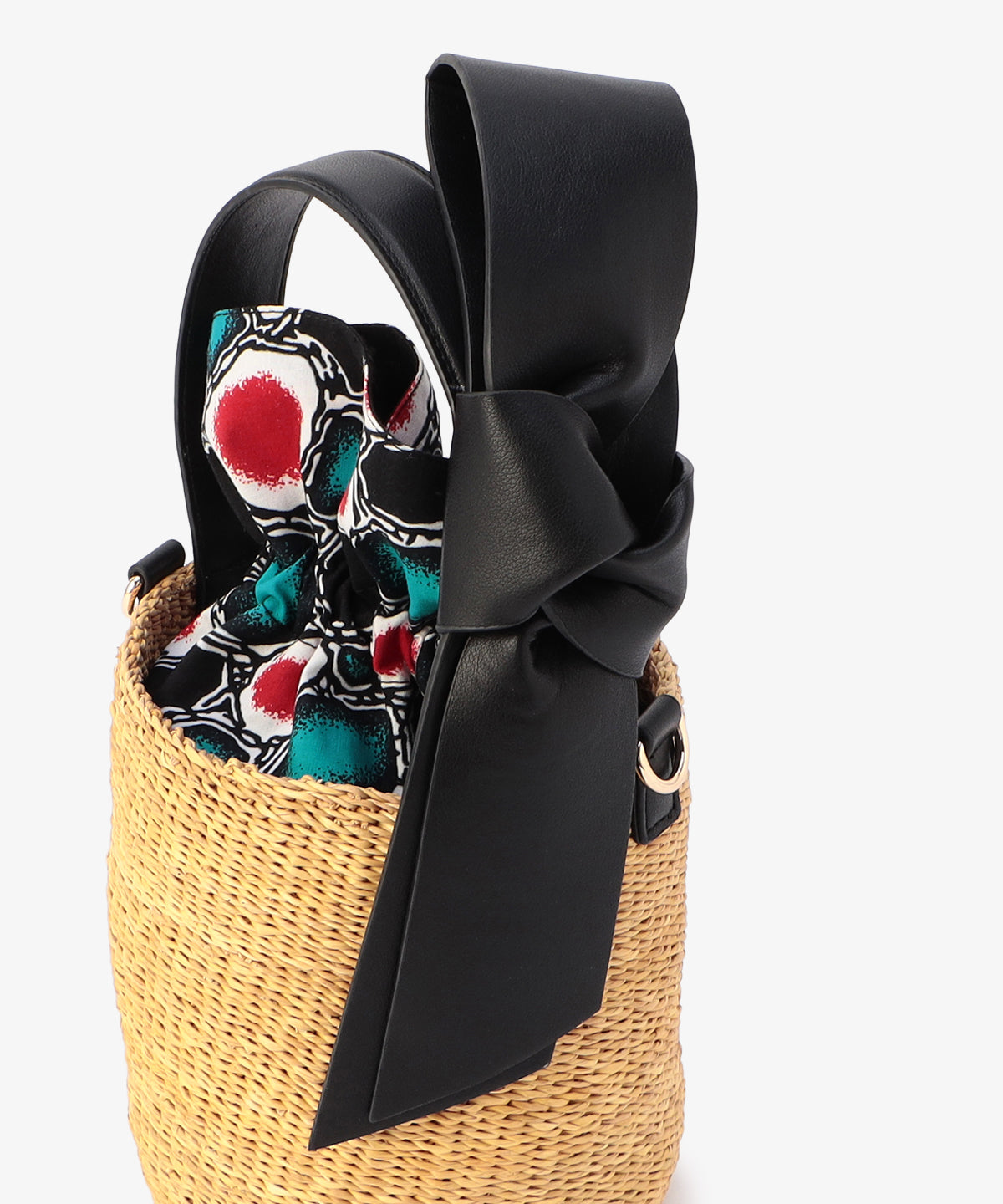 Ribbon Tube Basket BLACK
