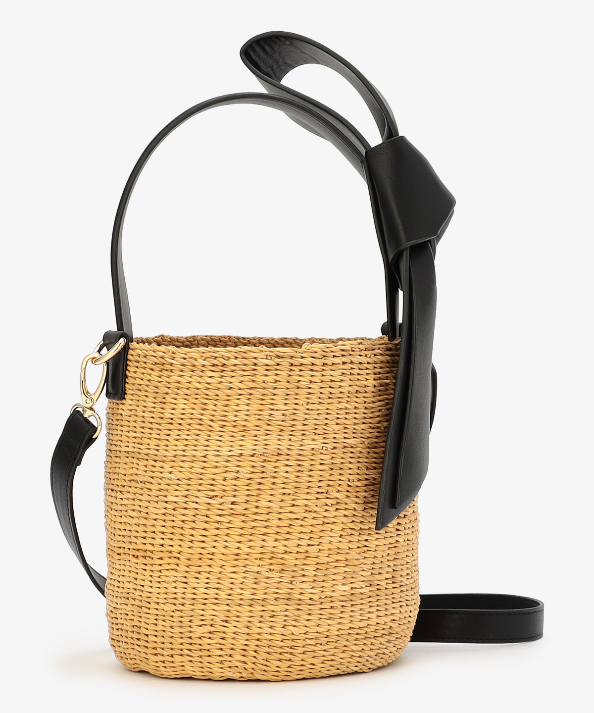 Ribbon Tube Basket BLACK
