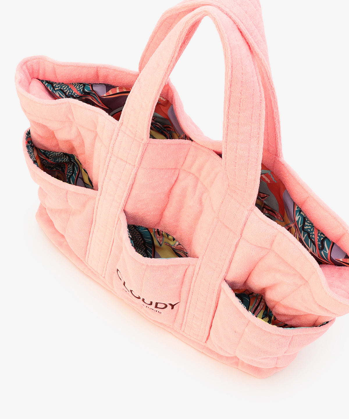 リバーシブルパイルバッグ PINK