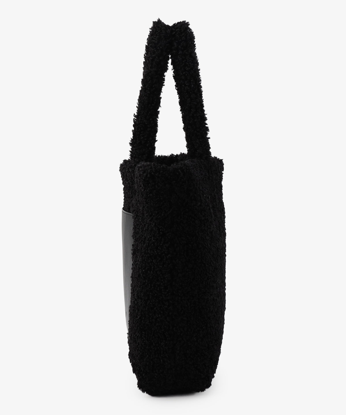 ボアトートバッグ BLACK