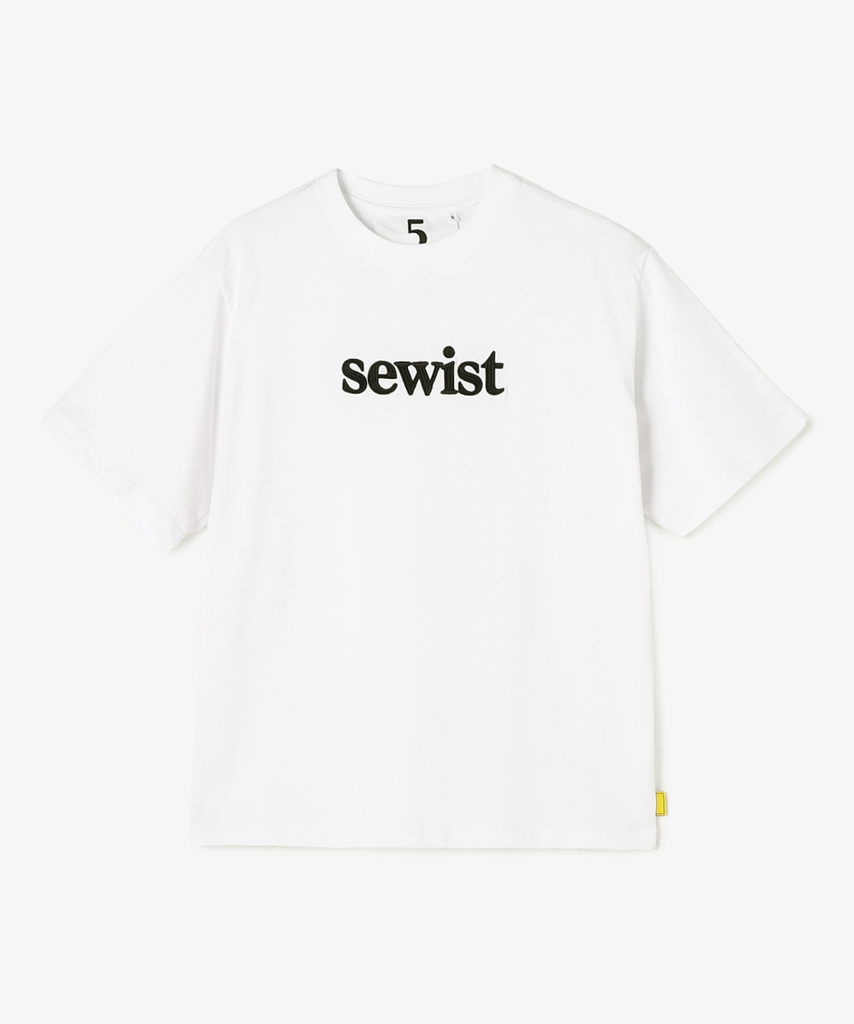 Lunch T-shirts sewist刺繍 WHITE