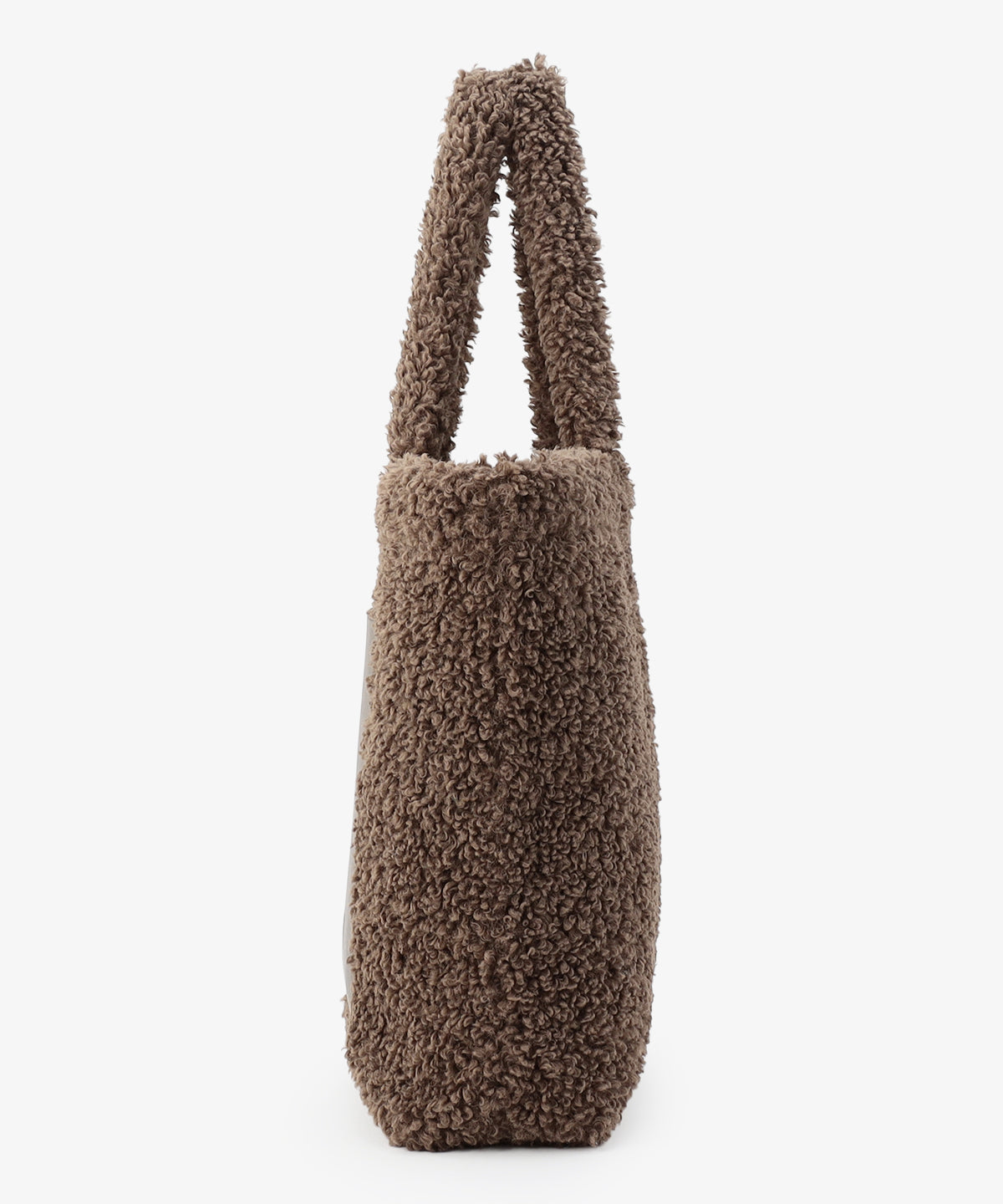 ボアトートバッグ BROWN