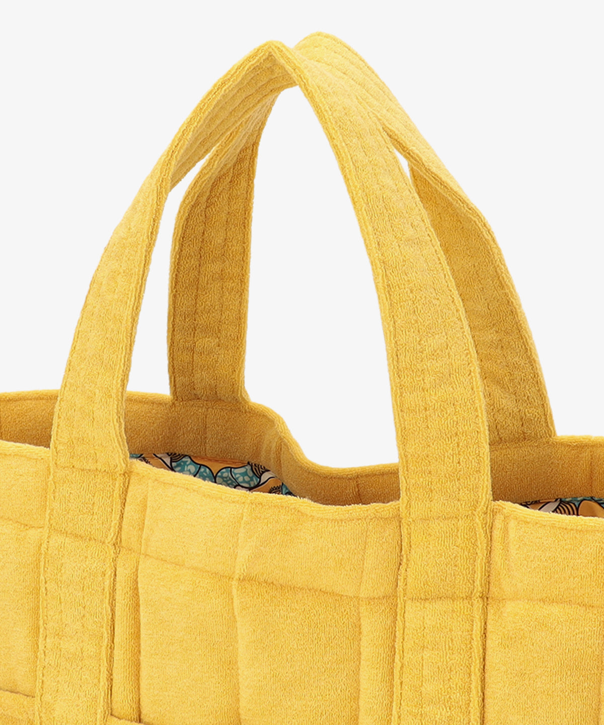 リバーシブルパイルバッグ YELLOW