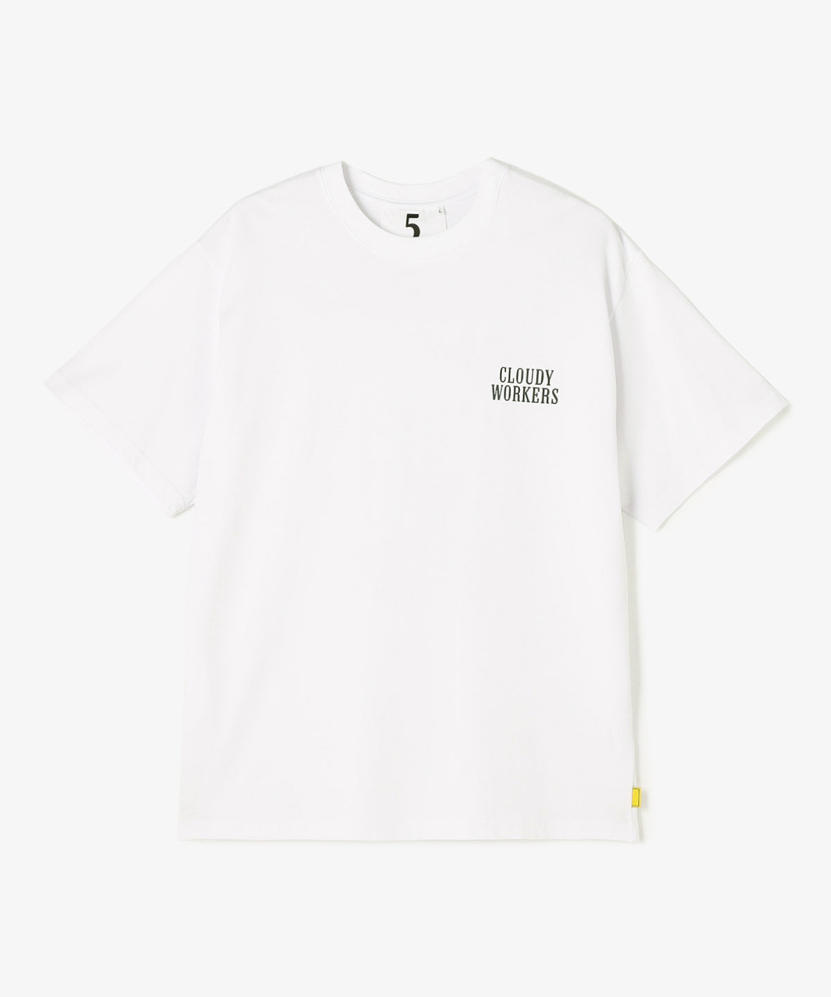 Lunch T-shirts CLOUDY WORKERS WHITE
