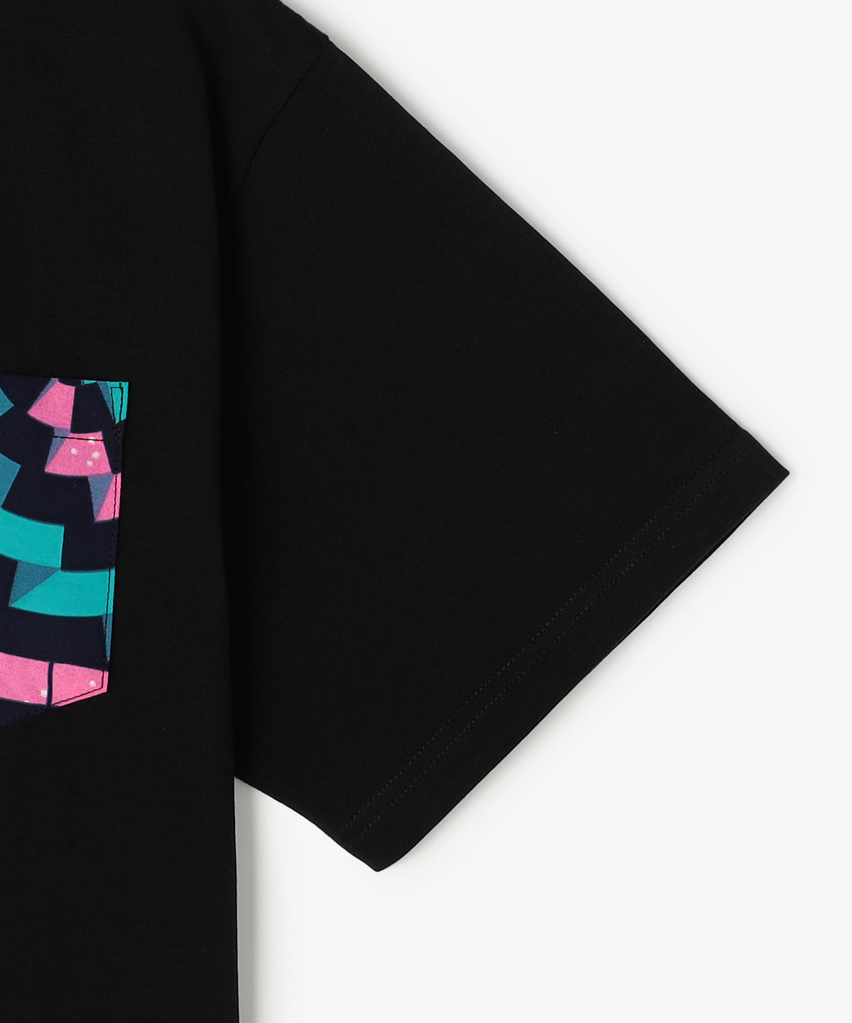 ポケットTシャツ 466 BLACK