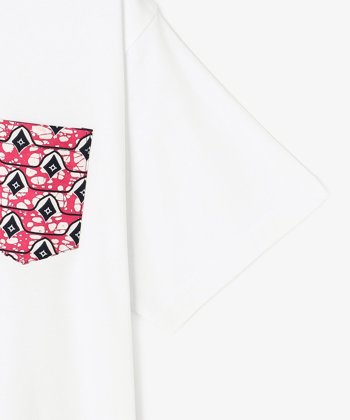 ポケットTシャツ 448 WHITE