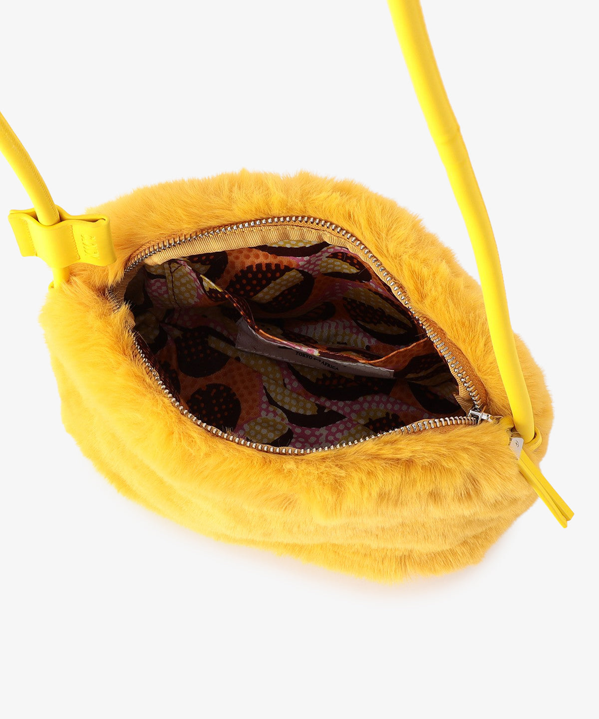 【予約:11月中旬発送予定】エコファーミニショルダーバッグ YELLOW