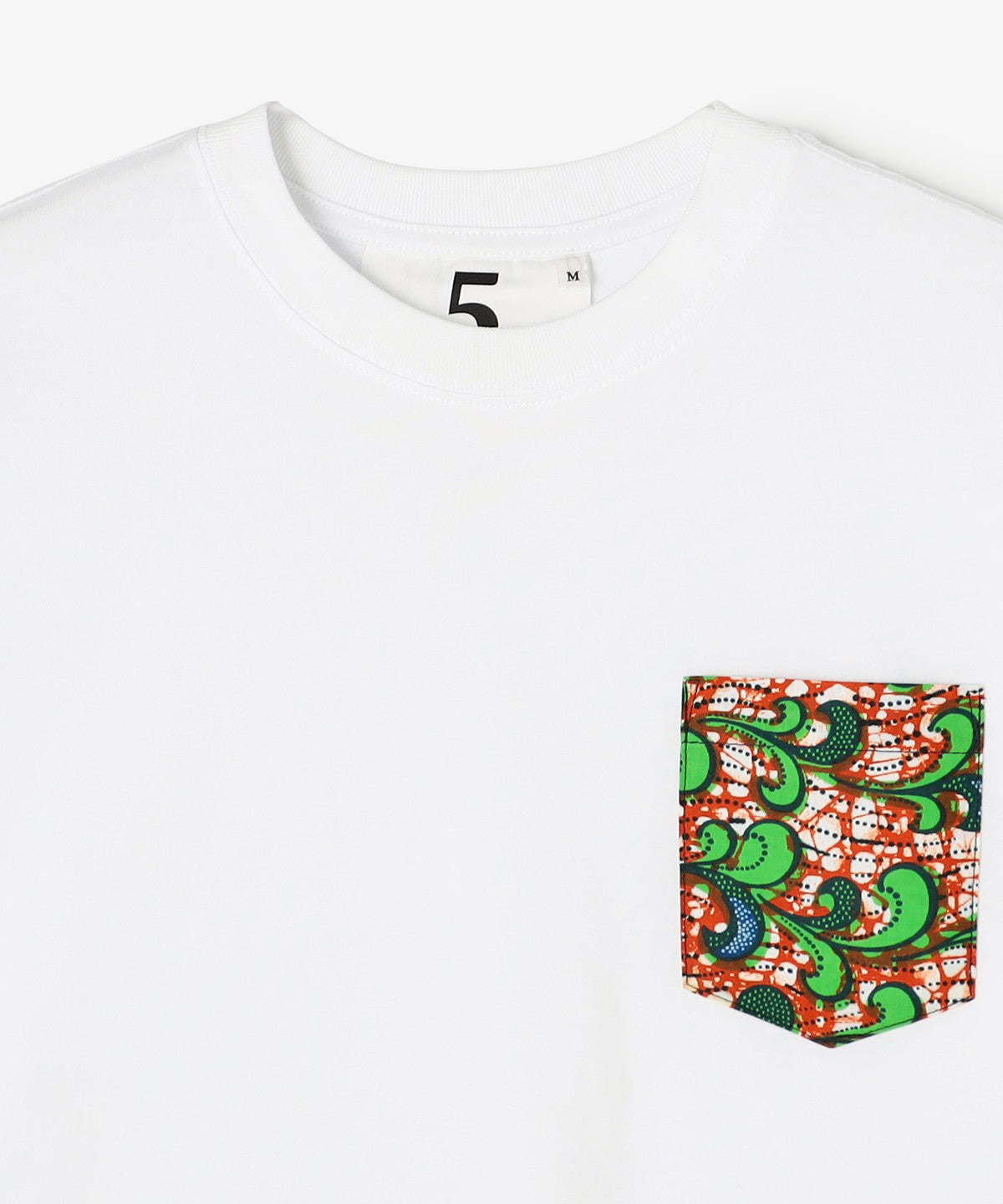 ポケットTシャツ 444 WHITE