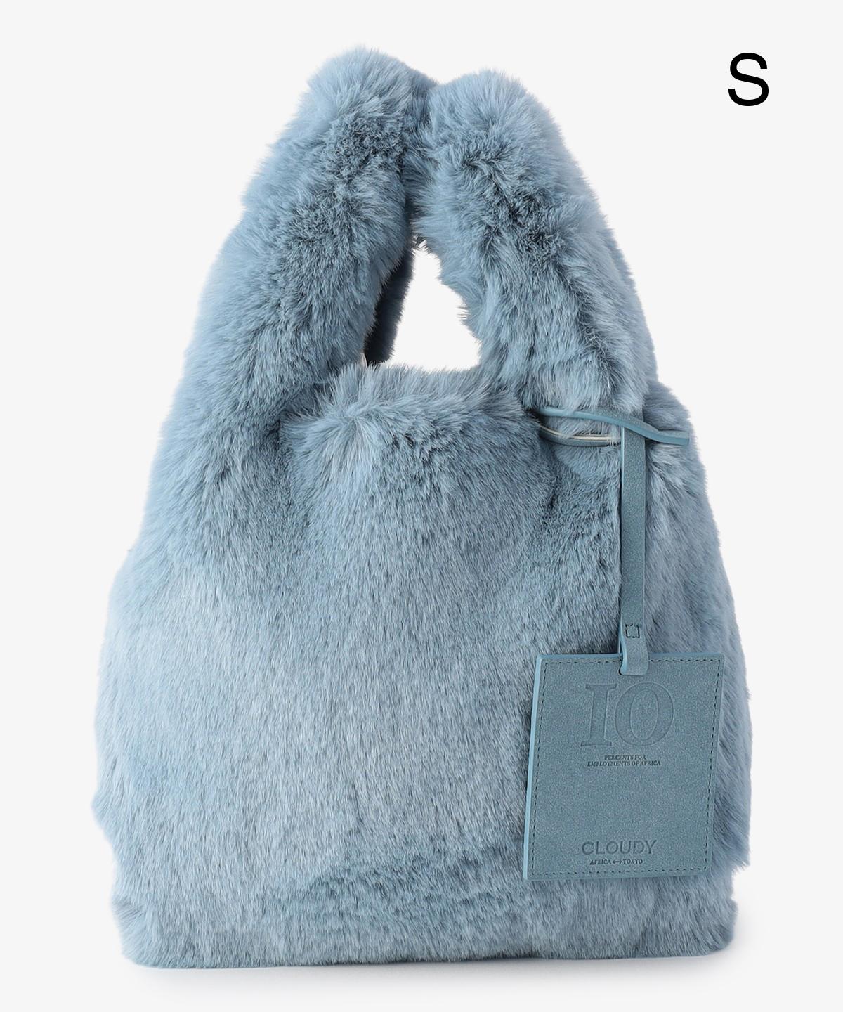 エコファーコンビニバッグ SAX