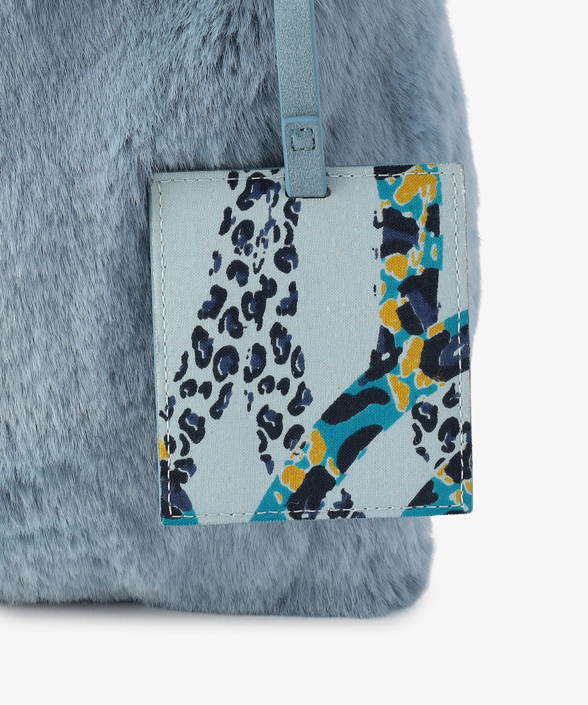 エコファーコンビニバッグ SAX