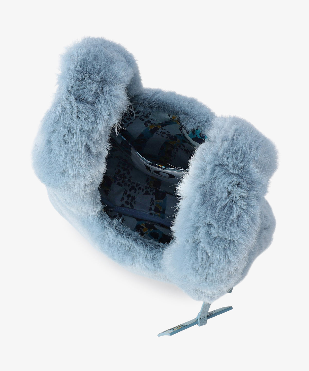 エコファーコンビニバッグ SAX