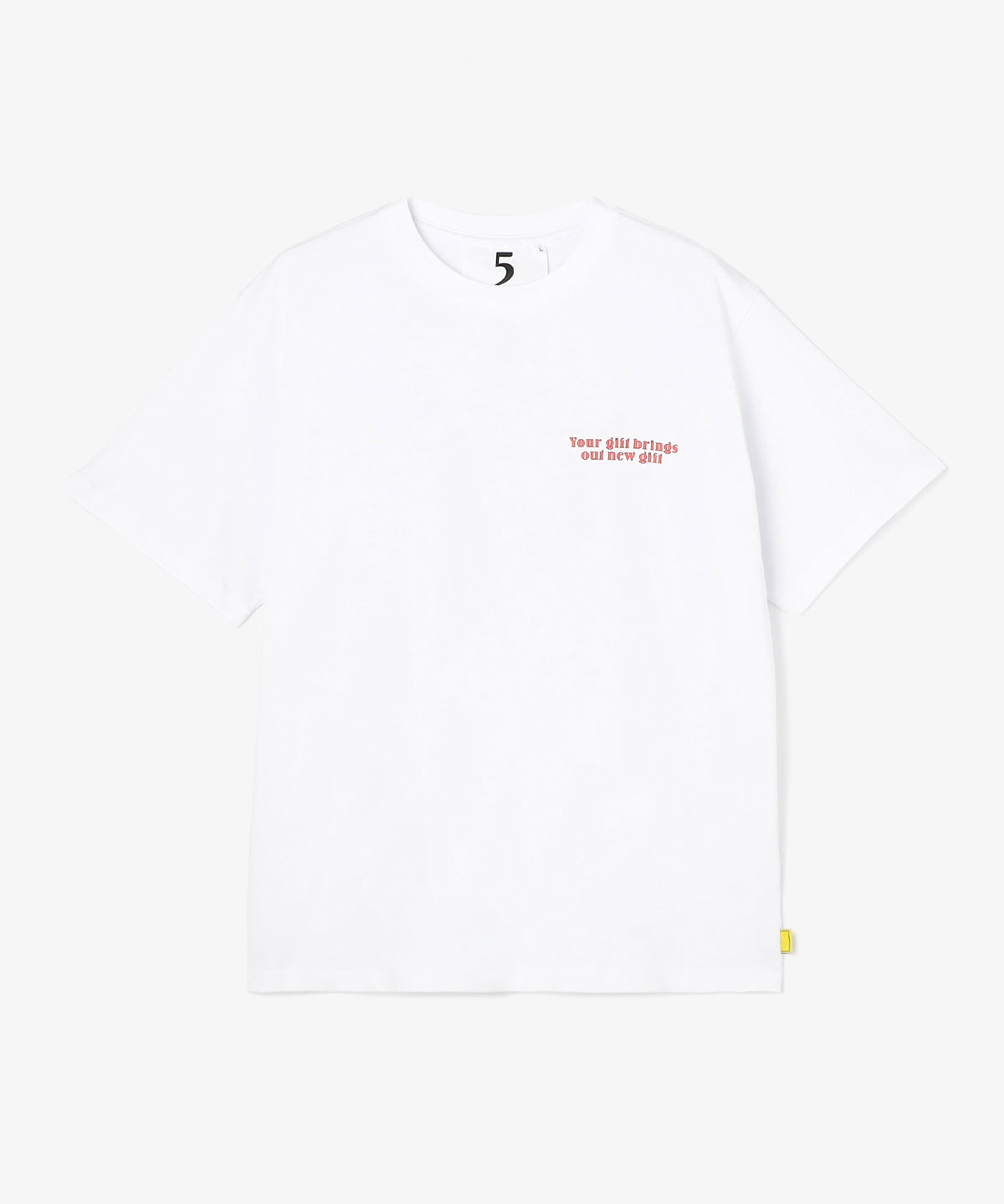 Lunch T-shirts GIFT MEET GIFT WHITE
